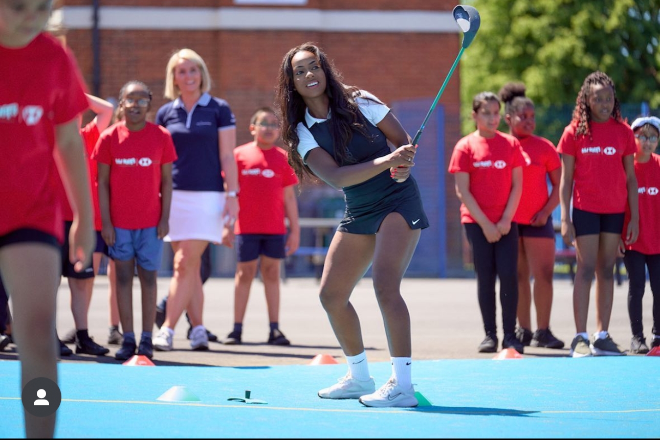 Nicola Bennett: I hope that I can be a role model for black girls and female  golfers