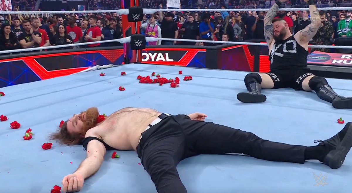Not hyperbole to say the Sami Zayn/Bloodline finale of #RoyalRumble was one of the greatest 10 minutes in WWE history. The character conflict, the brutality, the intensity, it was just spectacular. Storyline &amp; emotion are EVERYTHING, and this was the best display of it in decades
