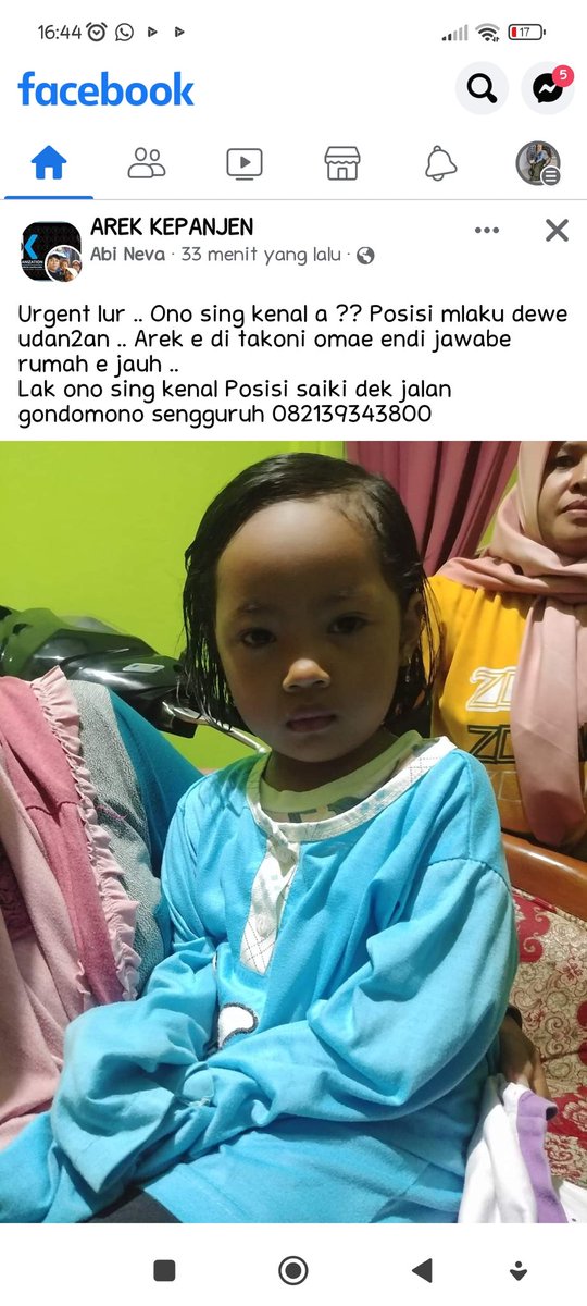 Barangkali ada yang kenal, namanya Rumaisyah. 
#malang <a href="/infomalang/">Info Malang</a> <a href="/e100ss/">Radio Suara Surabaya</a> 
#infomalang #infokepanjen