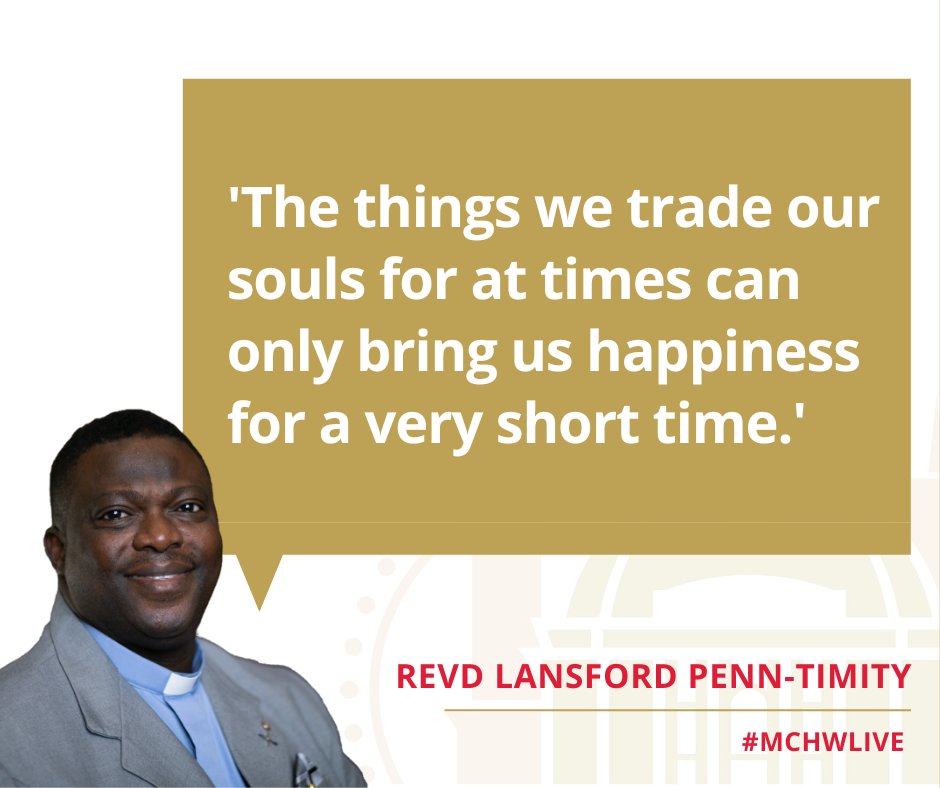 MCHW's tweet image. ‘The things we trade our souls for at times can only bring us happiness for a very short time.’

@RevLansford  #Beatitudes #Matthew5
