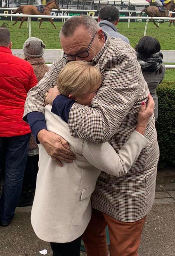 Delighted to win with Dargiannini yesterday for Andy and Julie Mitchell. 

Dargiannini is Andy and Julie’s first ever racehorse and I’m very grateful for their support in my new venture 😃