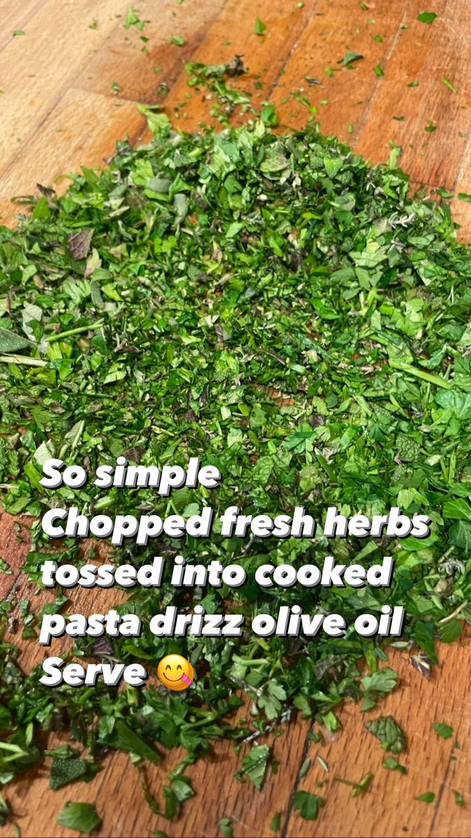 Herbs turn a simple meal into a feast #herbs #growyourown