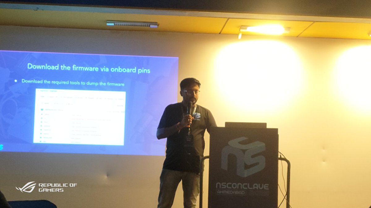 With Jatan Raval leading the way, IoT's now here to stay,
Fun and exciting, every day, a tech trend that's here to play.

<a href="/JatanKRaval/">Jatan Kashyap Raval</a> <a href="/NSConclave/">NSConclave</a> #NSConclave2023 🔥🔥