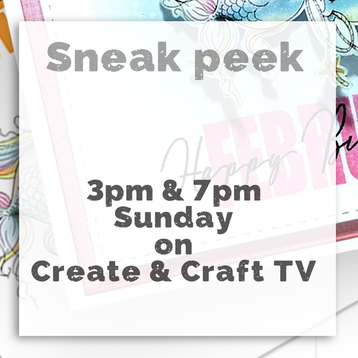 Polka_doodles's tweet photo. We're excited to be back in the studios at Create and Craft this weekend - lots of lovely new crafty goodies to share with you! Join us at 3pm and 7pm! Don't forget you can also watch online too! #createandcraft #cardmaking #craft #crafty #crafting  https://t.co/3CHNIfBbbn https://t.co/pkscn2Jb5W
