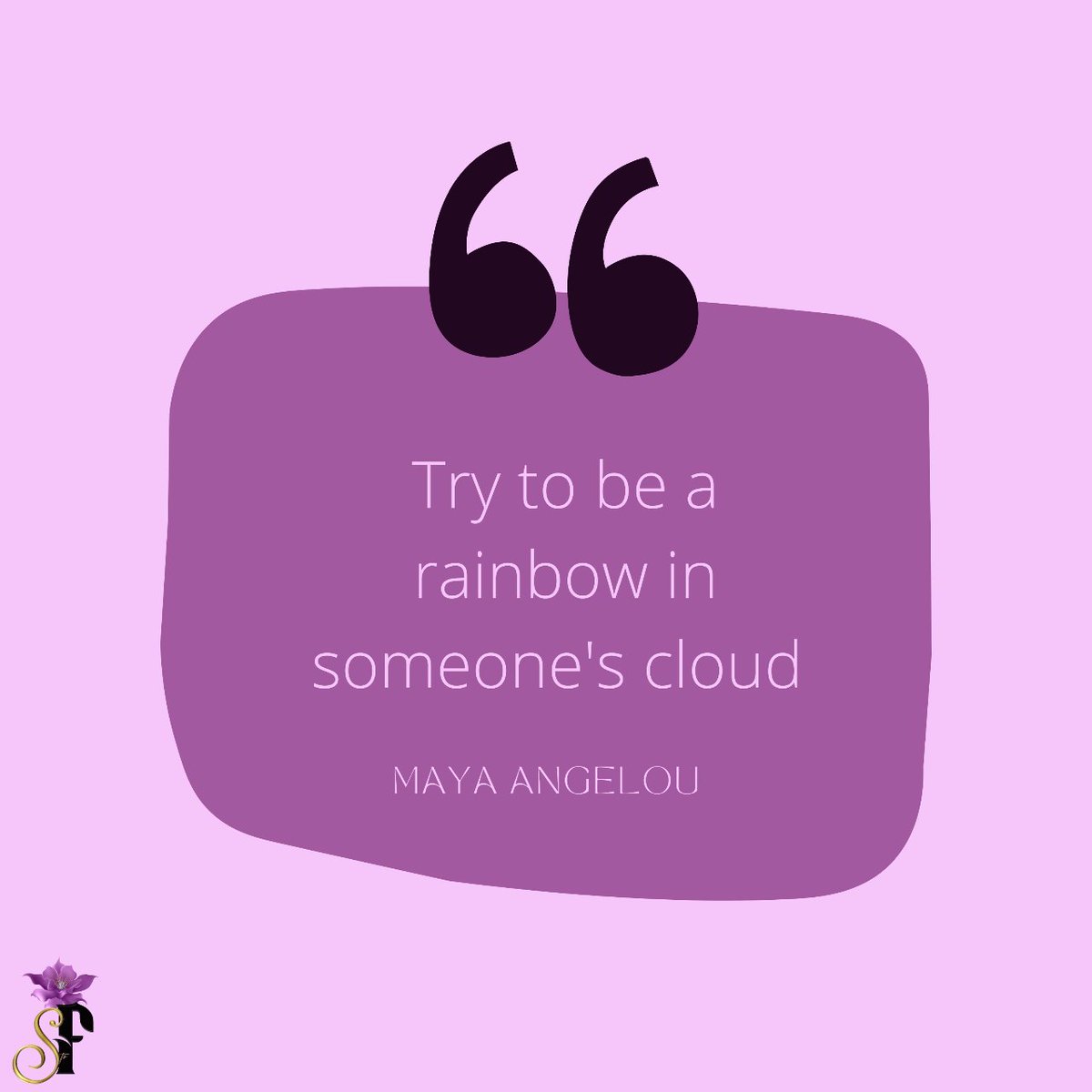 “Try to be a rainbow in someone’s cloud.” -Maya Angelou

#mentalhealthmatters #mentalhealth #therapyservices #counselingservices #healingcircles #therapy #newyorknonprofit #inspiration #motivation #quotesaboutmentalhealth #dailyquote #nonprofitorganization #seedstoflowers