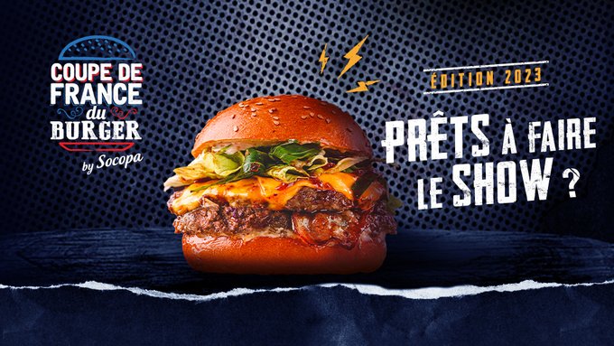 CateMarketing's tweet image. [Concours] 📅 29 janvier 2023 : dernier jour d'inscription pour la @CFBurger_Socopa 🍔 avant de nous retrouver le mercredi 12 avril 2023 pour la finale au @sandwichshows Paris !
Toutes les infos sur ce concours
➡️ socoparestauration.fr/concours-socop…
#cfburger #InSnackingwetrust #RocknBurger