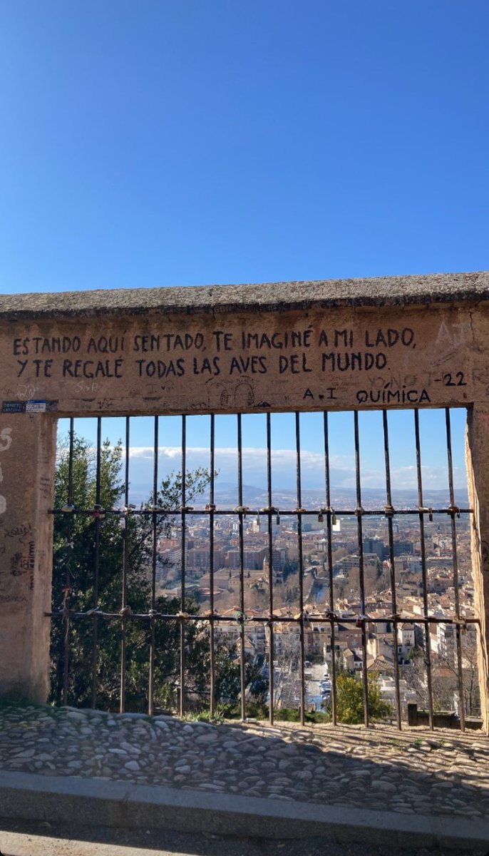 ccarmenmz's tweet photo. Final de la escapadita a Granada con mi más mejor partner in rubber rubber.
Todas las ciudades tienen su encanto, Granada el suyo y el de todas las demás 💓🥂💭 https://t.co/dm95jr3JAF