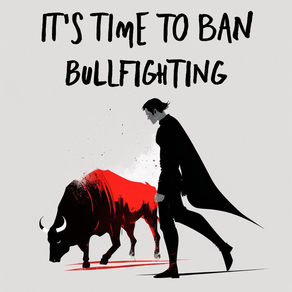Not all traditions are good, some can be very harmful and cause a lot of pain, and therefore it would be better to eliminate them. 💥

👉 Act Now to Ban Bullfighting in Galicia: drove.com/.2DVj

#galicia #bullfighting #illustration #animalrights #veganshare #traditions