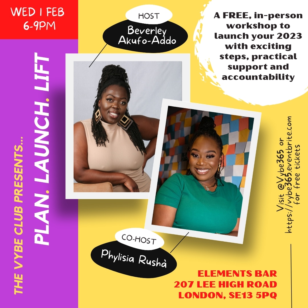If you got really excited to plan your goals and create your vision board, but haven't had the space, focus or clarity to move forward yet, then join me here on Wednesday 😊 eventbrite.co.uk/e/the-vybe-clu…