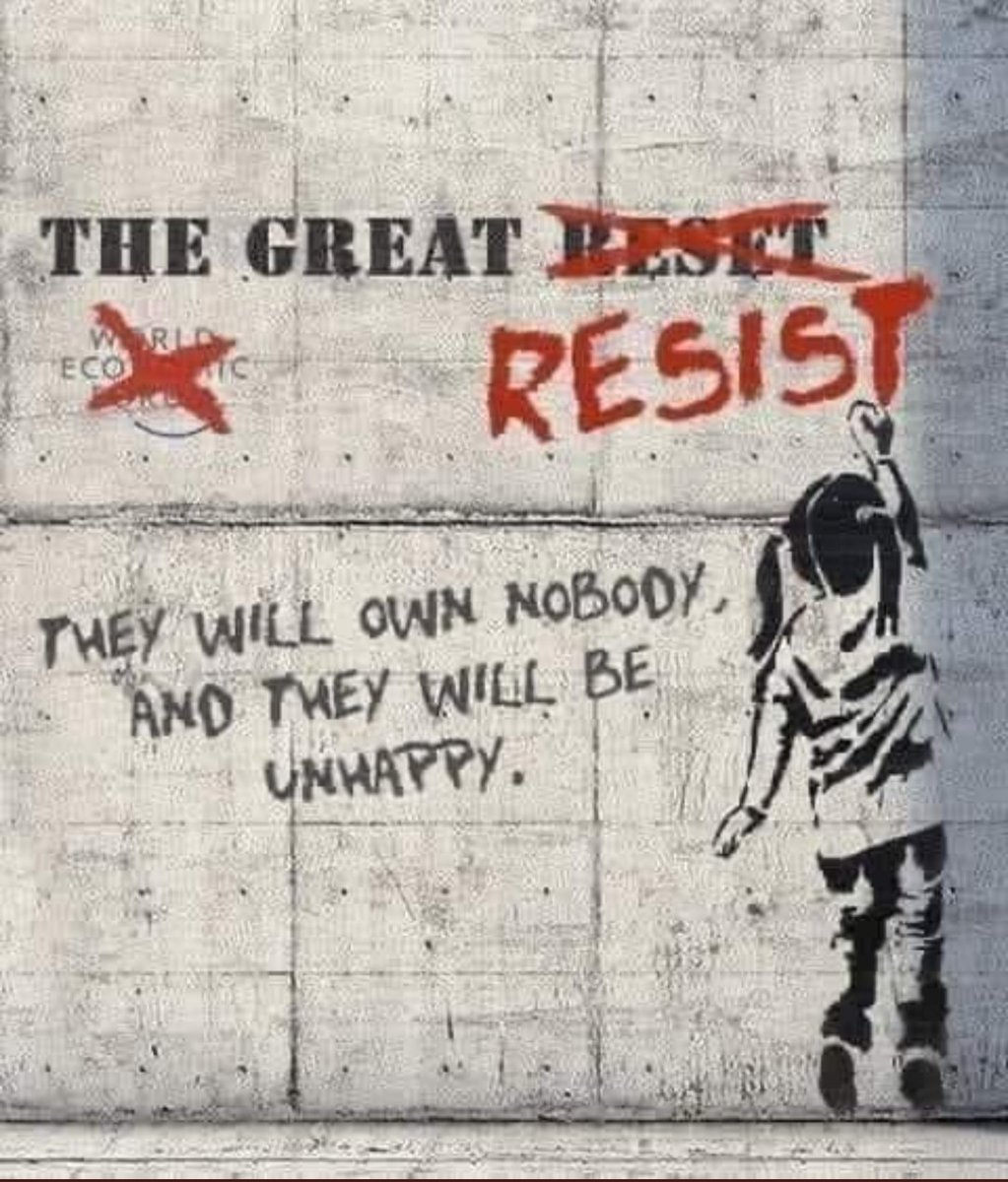🗣📣 #PeoplePower 💪❤️🙏

People should not be afraid of their governments. . 
Governments should be afraid of their people.  Remember that 💯

#TheGreatResist -
'They will own Nothing and be unhappy.'

#NoToTheGreatReset #Resist 
#Together We're Not One Ant.