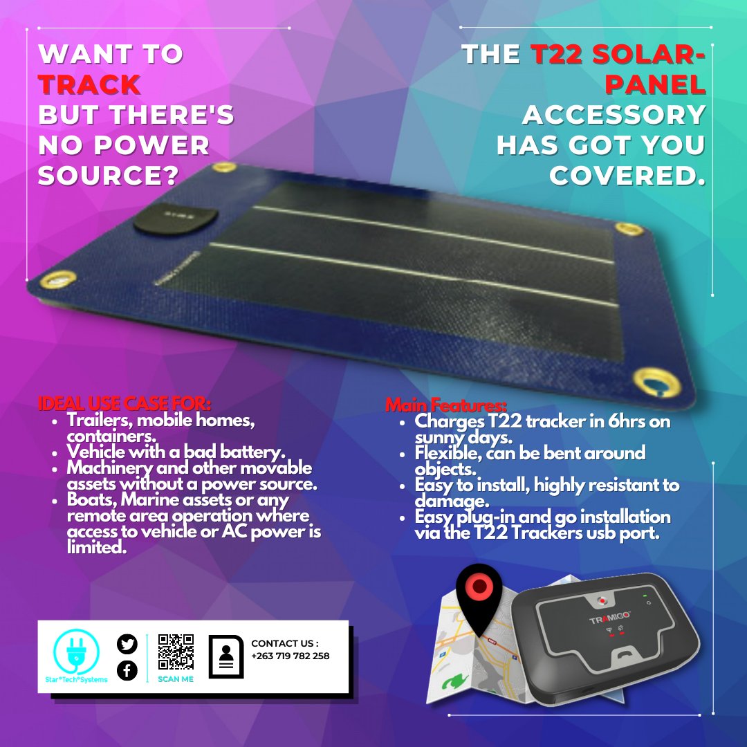 StarTechSystem1's tweet image. We sell TRACKING devices,for all use case situations from;
▪︎Vehicle Tracking,
▪︎Spouse Tracking,
▪︎Delivery Tracking,
▪︎Package Tracking 

- We deliver anywhere in Zim. 
- Feel free to see the rest of our catalog
wa.me/c/263719782258

#tracking  #vehiclerecovery