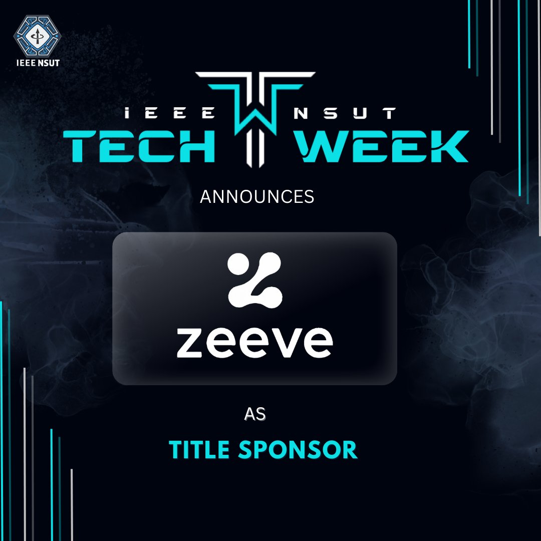 _techweek's tweet photo. Therefore we at TechWeek want to send you hearty appreciation and hope you know how much you are valued by us.
@0xZeeve
#TechWeek #unleashthelimits #HackNSUT #NSUT #community #sponsors https://t.co/tEJNsnpV0O