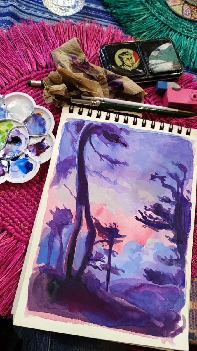 catforests's tweet image. Paint date 🎨