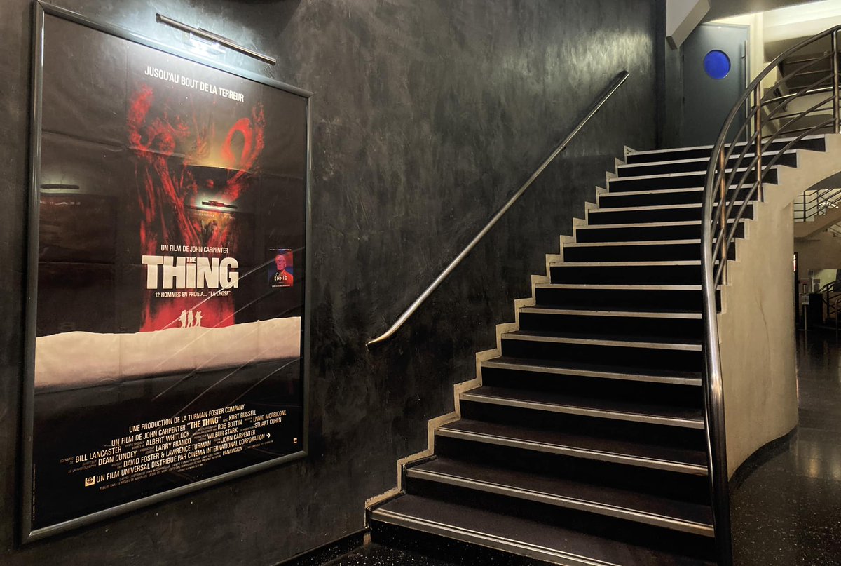 olry_marc's tweet photo. CARO ENNIO 💚🤍❤️
UN FILM + UNE B.O. du Maestro
THE THING (1982) DIMANCHE 12 FÉVRIER 
John Carpenter 🇺🇸 Ennio Morricone🇮🇹 
@UniversalPics @maxlinderpano
10h30☕️Accueil café&amp;Boutique dans le hall🎁
11h🎥Présentation Film &amp; Rencontre avec un invité
Dimanche 12 Mars : Attache moi🇪🇸 https://t.co/BCUOXXx2eZ