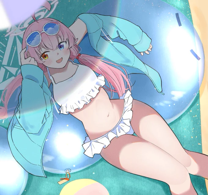 水着おじさん #ブルアカ 