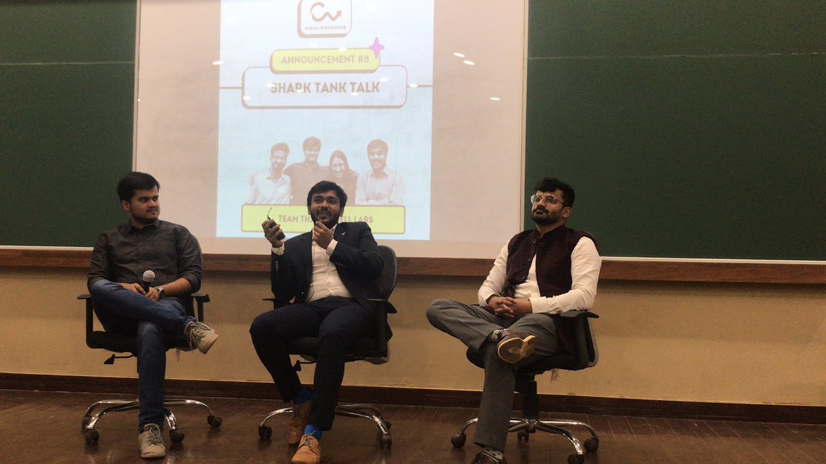 Insightful session by team Thinkerbell Labs 😃

Shark Tank Guys (Product - Annie)🔥🔥