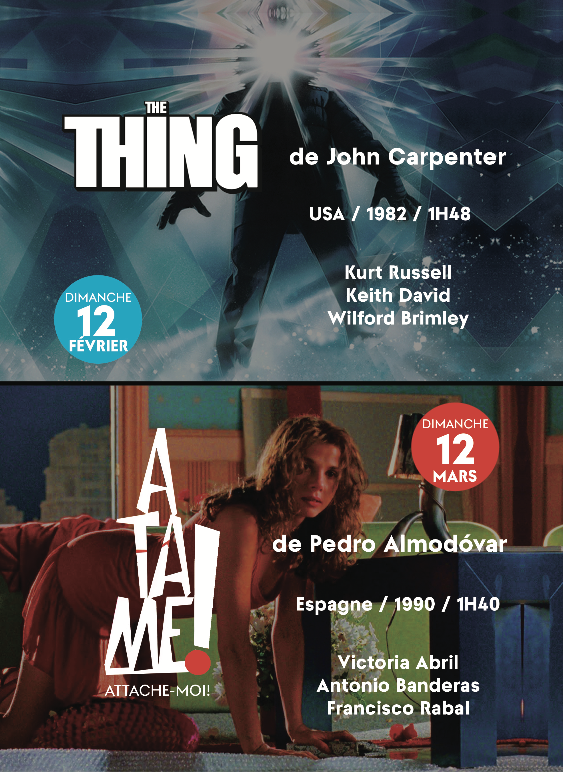 olry_marc's tweet photo. CARO ENNIO 💚🤍❤️
UN FILM + UNE B.O. du Maestro
THE THING (1982) DIMANCHE 12 FÉVRIER 
John Carpenter 🇺🇸 Ennio Morricone🇮🇹 
@UniversalPics @maxlinderpano
10h30☕️Accueil café&amp;Boutique dans le hall🎁
11h🎥Présentation Film &amp; Rencontre avec un invité
Dimanche 12 Mars : Attache moi🇪🇸 https://t.co/BCUOXXx2eZ