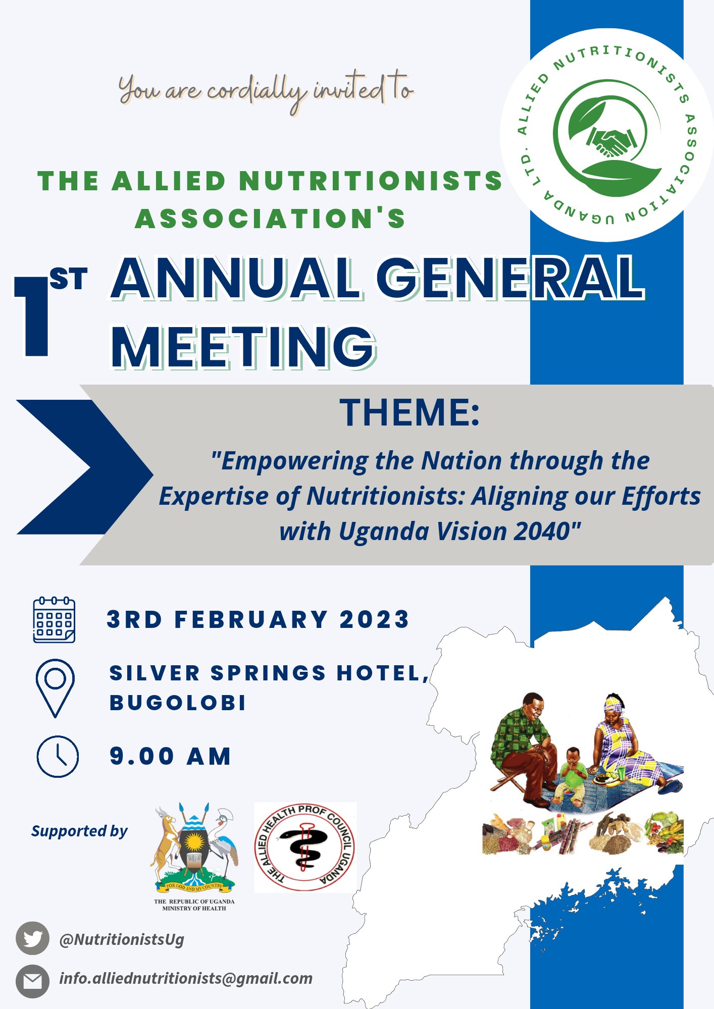 Allied Nutritionists' Association Uganda on Twitter " Exciting News