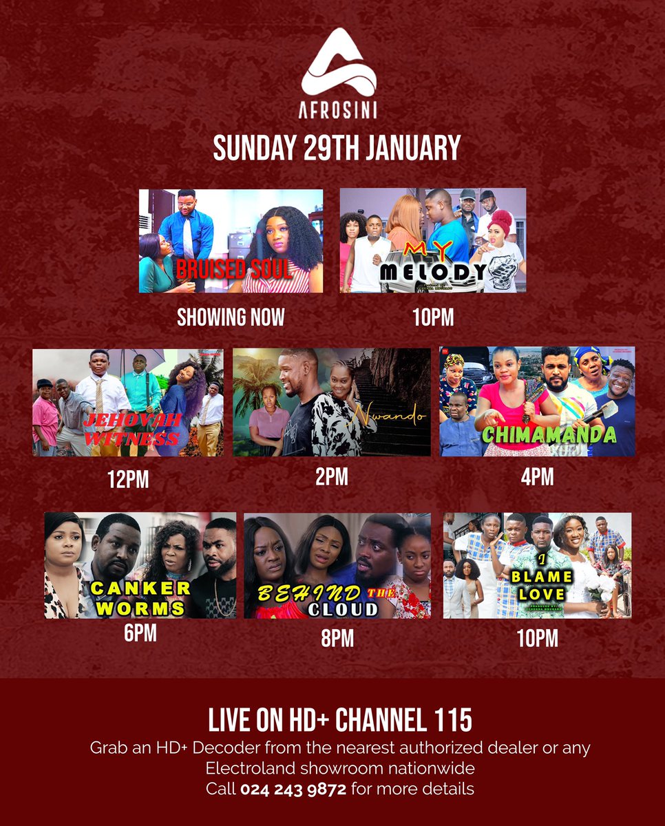 AfrosiniHD's tweet photo. All you need on a Sunday is good soup and good movies… 

Watch #afrosini on hd+ ch115 https://t.co/RB2VrdsRFI