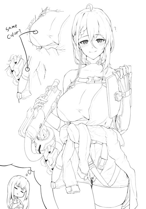 色。。。面倒。。。 