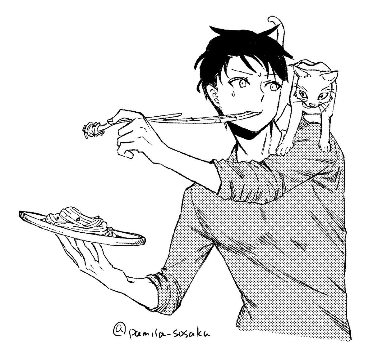 猫2 
#チズウラ 