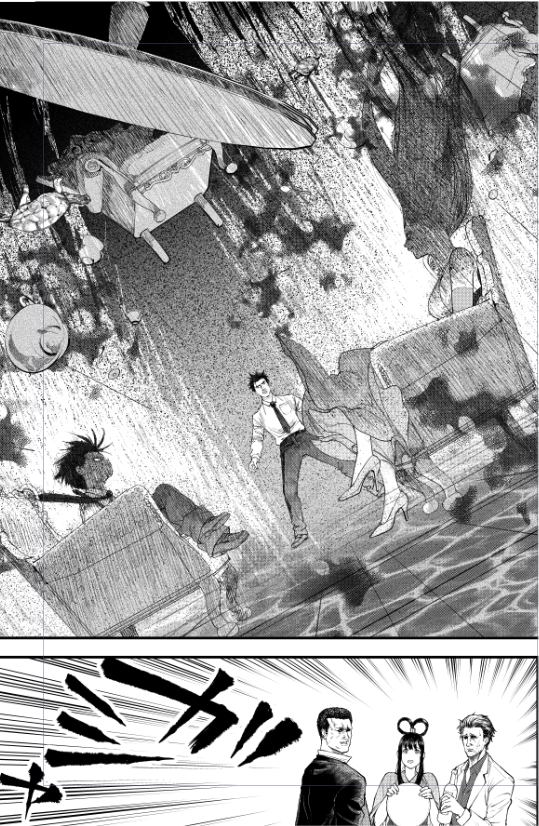 16話の原稿が一番スケジュールきつくて(二日半か三日くらい・・・?)、絵も疲れ切ってる感じ。可能なかぎり加筆したい・・・。
#カタギモドシ 