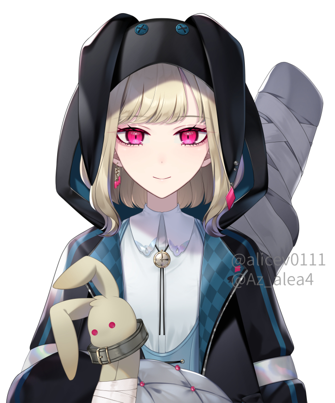 「【お知らせ】Vtuber 紺野アリス様()デザイン・イラスト・モデリング担当いた」|こごめのイラスト