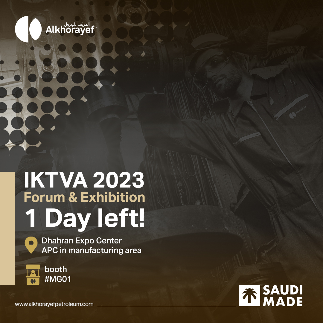 alkhorayef_APC's tweet photo. We are pleased to be part of IKTVA 2023 and that we contribute in driving additional domestic value creation supporting the rapid transformation of the Kingdom.
See you at Dhahran Expo Center-booth #MG01 in Manufacturing pavilion.
For registration:
https://t.co/wsezdsPm4W https://t.co/kQLXJSZUaa