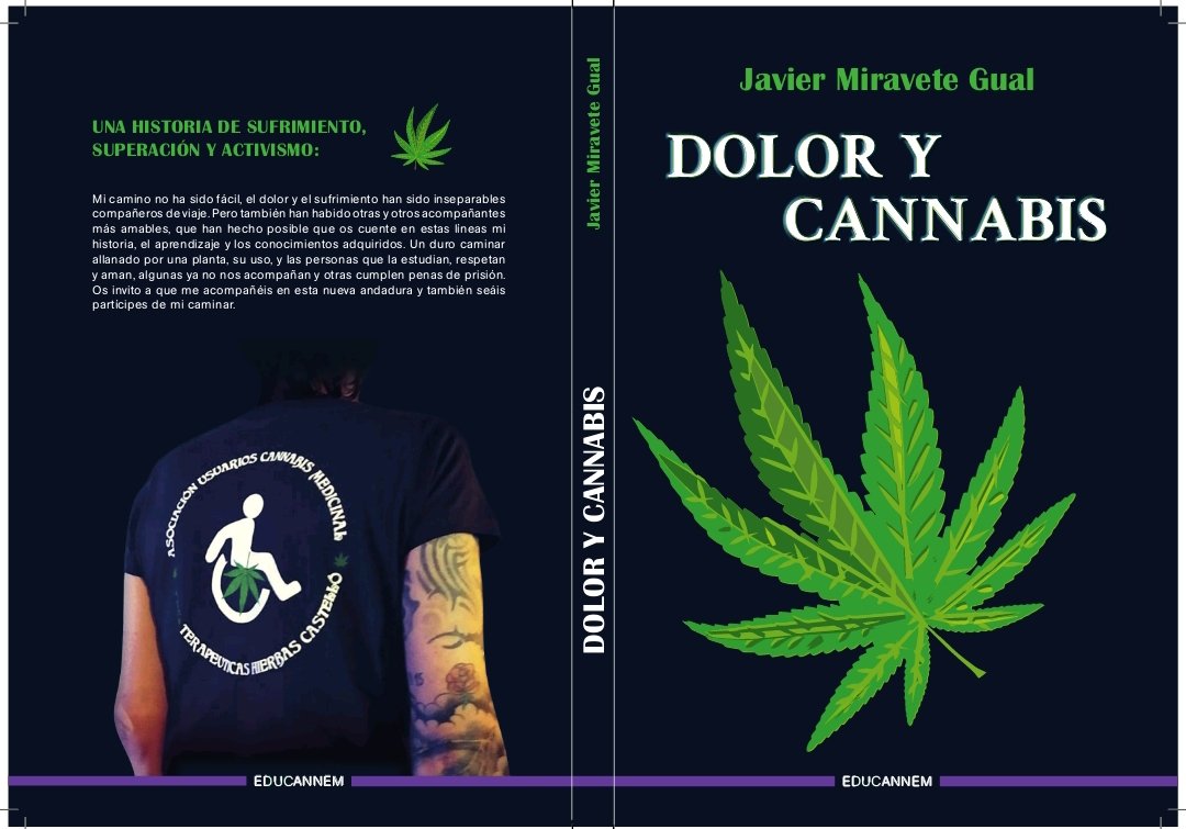 EDUCANNEM's tweet photo. Por fin, mañana a la imprenta 💚 #DOLORYCANNABIS 💚 https://t.co/vTjWjQn4ui