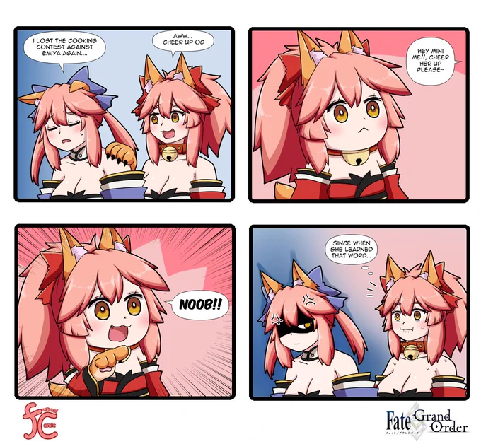 A wrong word.
#FGO #FateGO #タマモキャット 