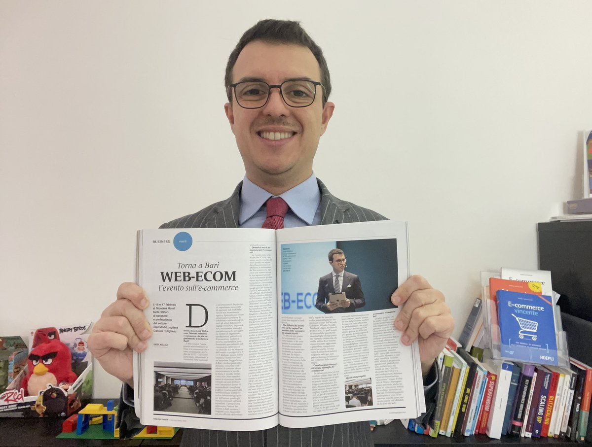 Darutigliano's tweet photo. Sono orgoglioso di essere presente su Amazing Puglia di gennaio, un magazine con una tiratura di 400.000 copie ideato da Fabio Mollica.

A pagina 116 e 117 trovate una lunga intervista in cui parlo del @Web_Ecom @aproweb Akkountweb e @Assecomm_al https://t.co/KVcsM4uhGG