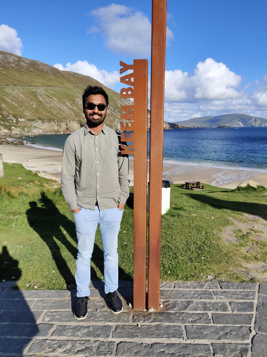 saurabhebbalkar's tweet image. Reminiscing Keem Beach on Achill island