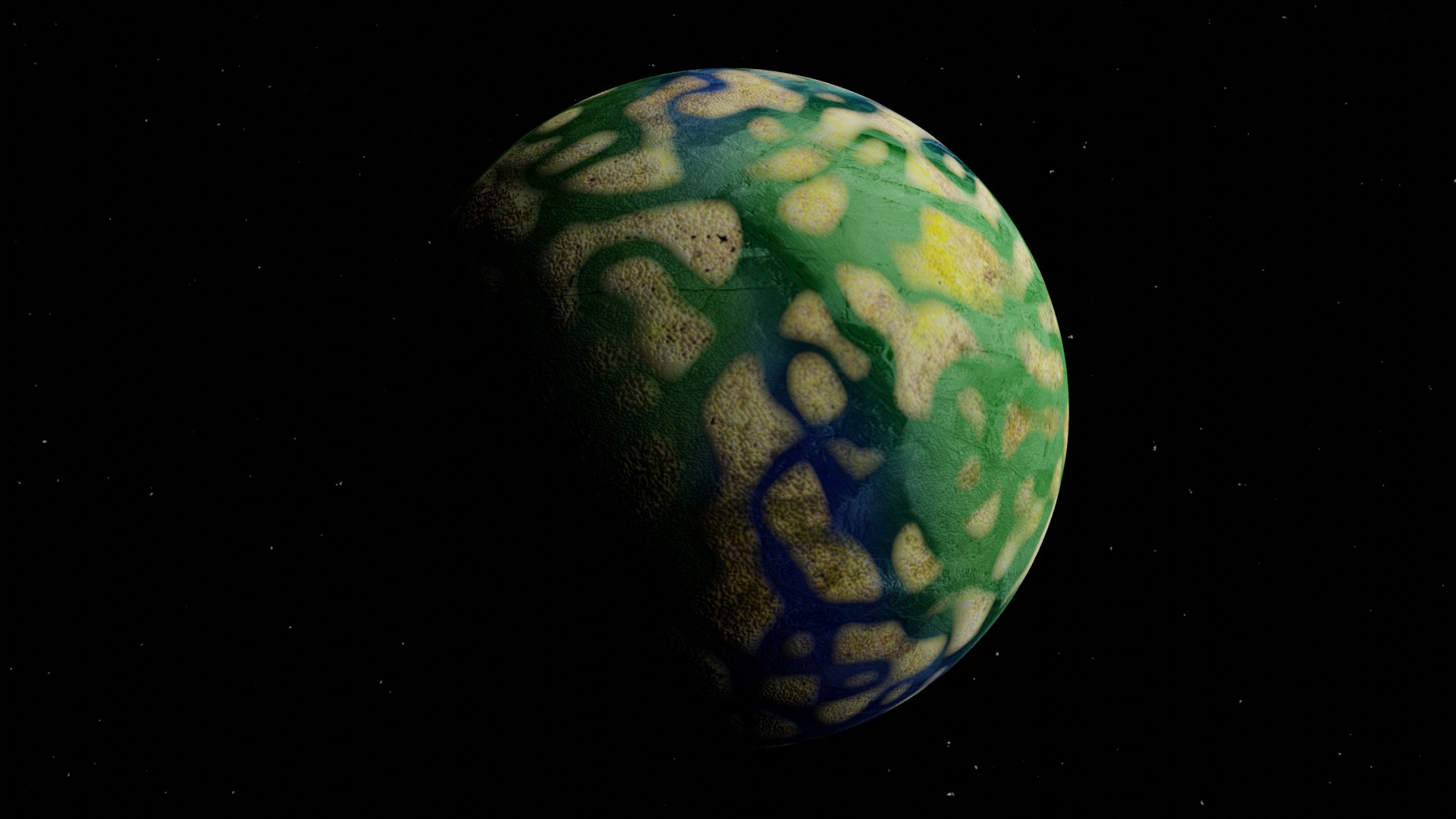 3D Space Planet 38