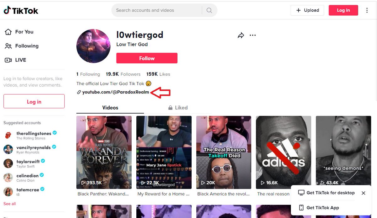 LowTierFraud's tweet photo. @gjkekdjdj @YouTube @TeamYouTube @YouTubeCreators @TeamYouTube
 
Dale Wilson, Dalauan Sparrow, LowTierGod was banned from YT for breaking TOS on Dec 20, 2022. Here is channel ID that was banned for breaking YT TOS. 
https://t.co/wtBX83dU5d

He is now 2x ban evading as "Paradox Realm"
https://t.co/86I5d7PoXD

pls investigate https://t.co/iBeMTuIbiB