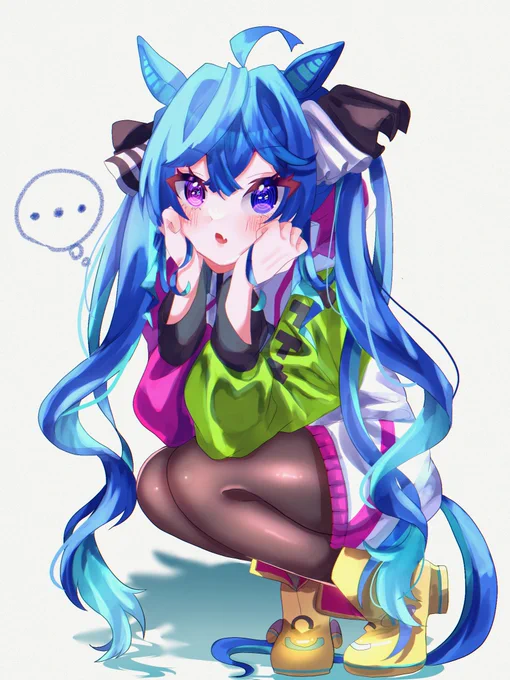 「次のトレーニングなにかな〜?」#ウマ娘 #ウマ娘プリティーダービー #ツインターボ 