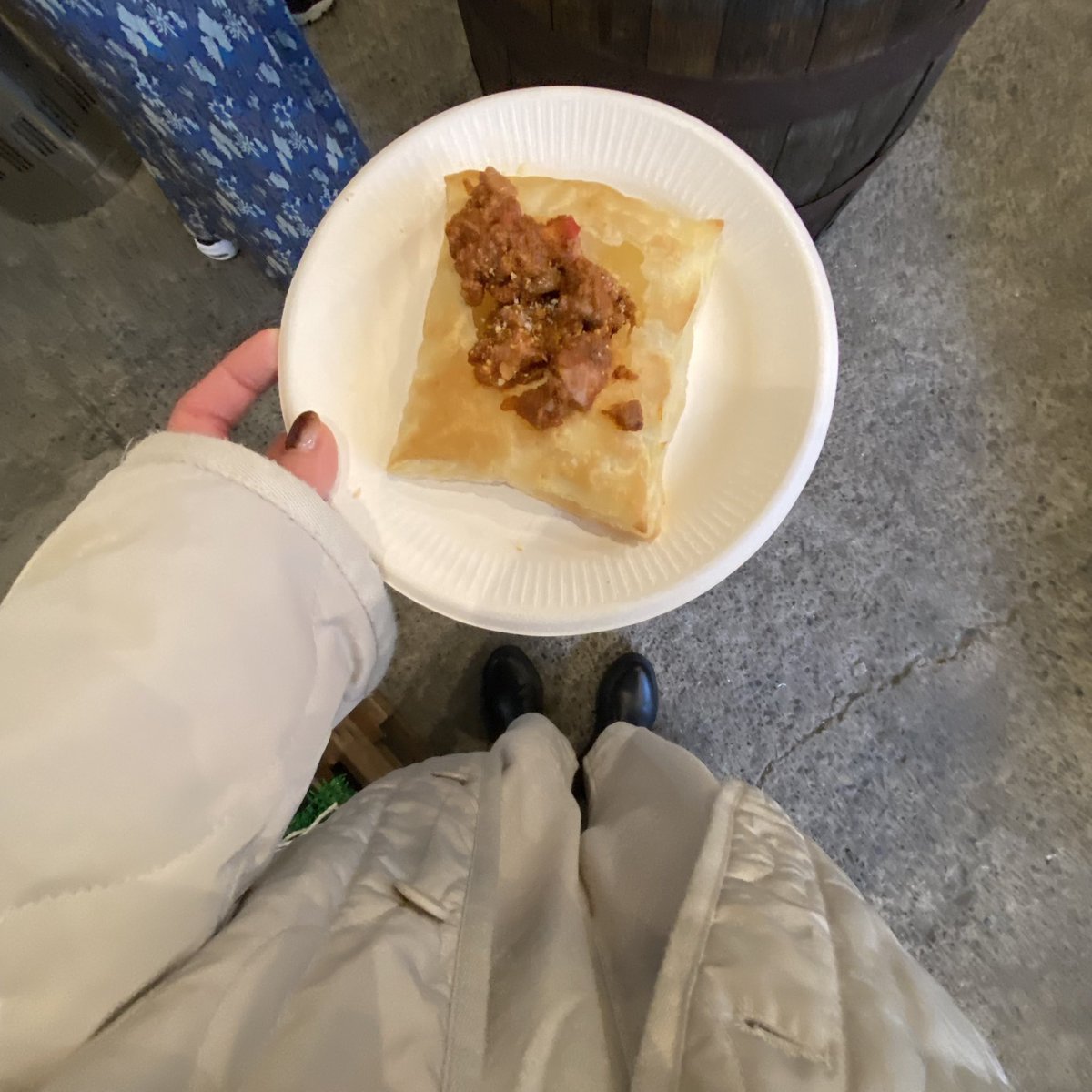 fp_RKGS125137's tweet photo. 誠司さん考案のシャクシュカミートパイ頂きました！
食べようとしたらちょうど君に届け流れ始めてテンション上がりながら食べてました！めっっちゃめちゃ美味しかったです、ご馳走様でした🤤🤍
@fp__seiji https://t.co/1kVAvby9kV