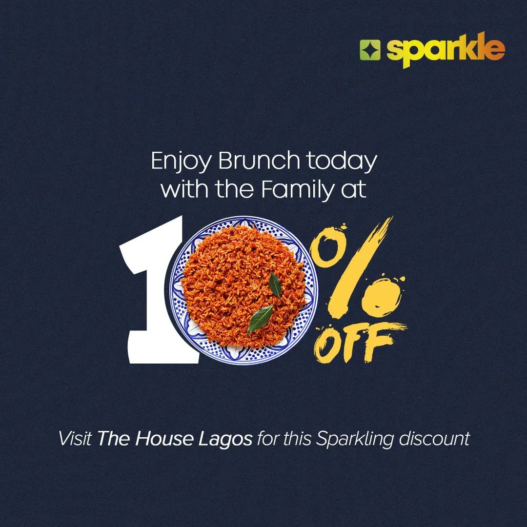 sparklemfb's tweet photo. Going out for brunch or a fancy dinner? 🤩

Enjoy a chilled weekend with family at The House Lagos and get 10% OFF when you pay with your Sparkle Card.

Click the link in bio to download the Sparkle app and join the tribe ❇️ 

#SparkleNigeria #SparkleCard #DigitallySimple https://t.co/kkPfKzQOFx