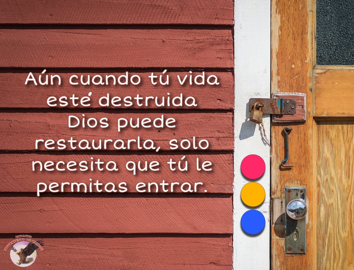 ImpactoCambio's tweet photo. Dios, es el único que tiene el poder para transformar completamente tu vida... ¡Ven a Él! #Impacto #Movimiento #Cambio https://t.co/UudPZ7LMLr