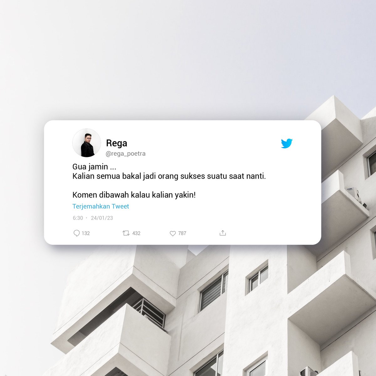 Siapa yang yakin? #qotd