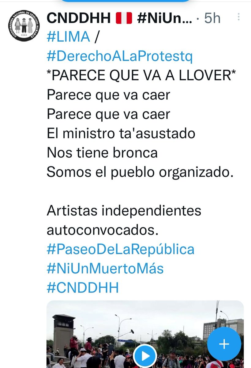 #NoAlChantaje #FuerzaPerú Venga de donde venga @DinaErcilia @AlbertoOtarolaP @PoliciaPeru @MininterPeru @pcmperu @MindefPeru @CCFFAA_PERU @OEA_oficial @CorteIDH