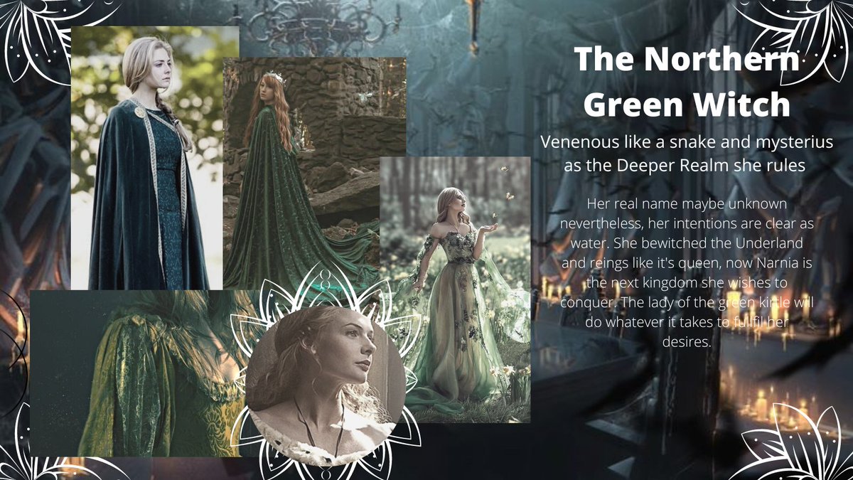 • • ✵ 𝕬𝖑𝖞𝖆 𝕾𝖊𝖗𝖕𝖊𝖓𝖙𝖘 ✵ • • 

  Beautiful danger
    Underland Queen 
       Narnia's enemy
         Liliandil murderer

• • • • Narnia Rol Play • • • •

🚫 NO DM rol 🚫 NO Sex rol