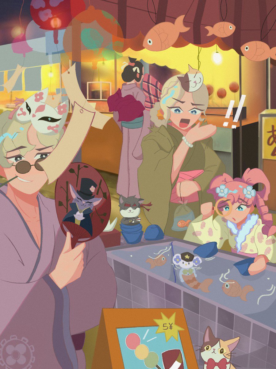 i know its super late but i wanna share my full piece for <a href="/DGSTravelZine/">Wayfinder - completed!</a> !!! (since i havent posted anything for the longest time lol) (im alive btw) (but barely)