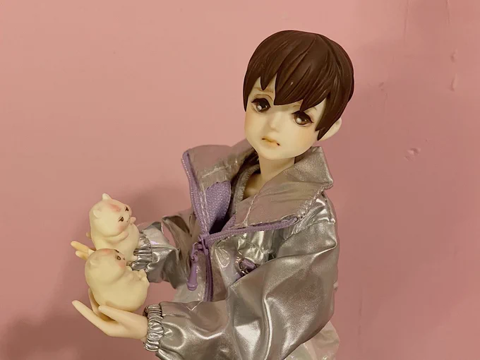 (どーしよ…)て顔 
