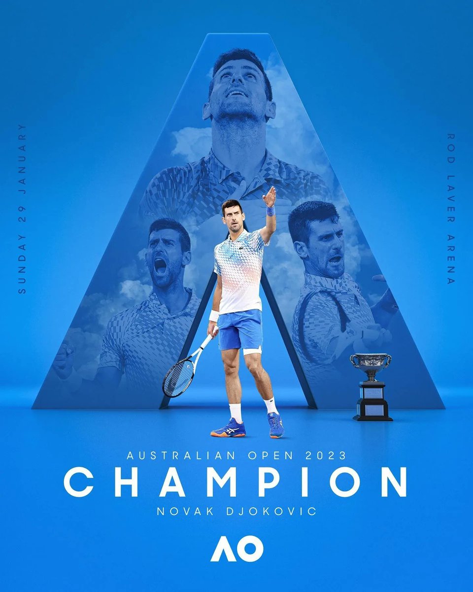 Game_Comm's tweet image. Novak Djokovic e Aryna Sabalenka sono i campioni 🏆 degli Australian Open 2023. 22° trionfo Slam per il serbo, primo centro per la bielorussa 👏🔝

#australianopen #ausopen #tennis #gamecomm