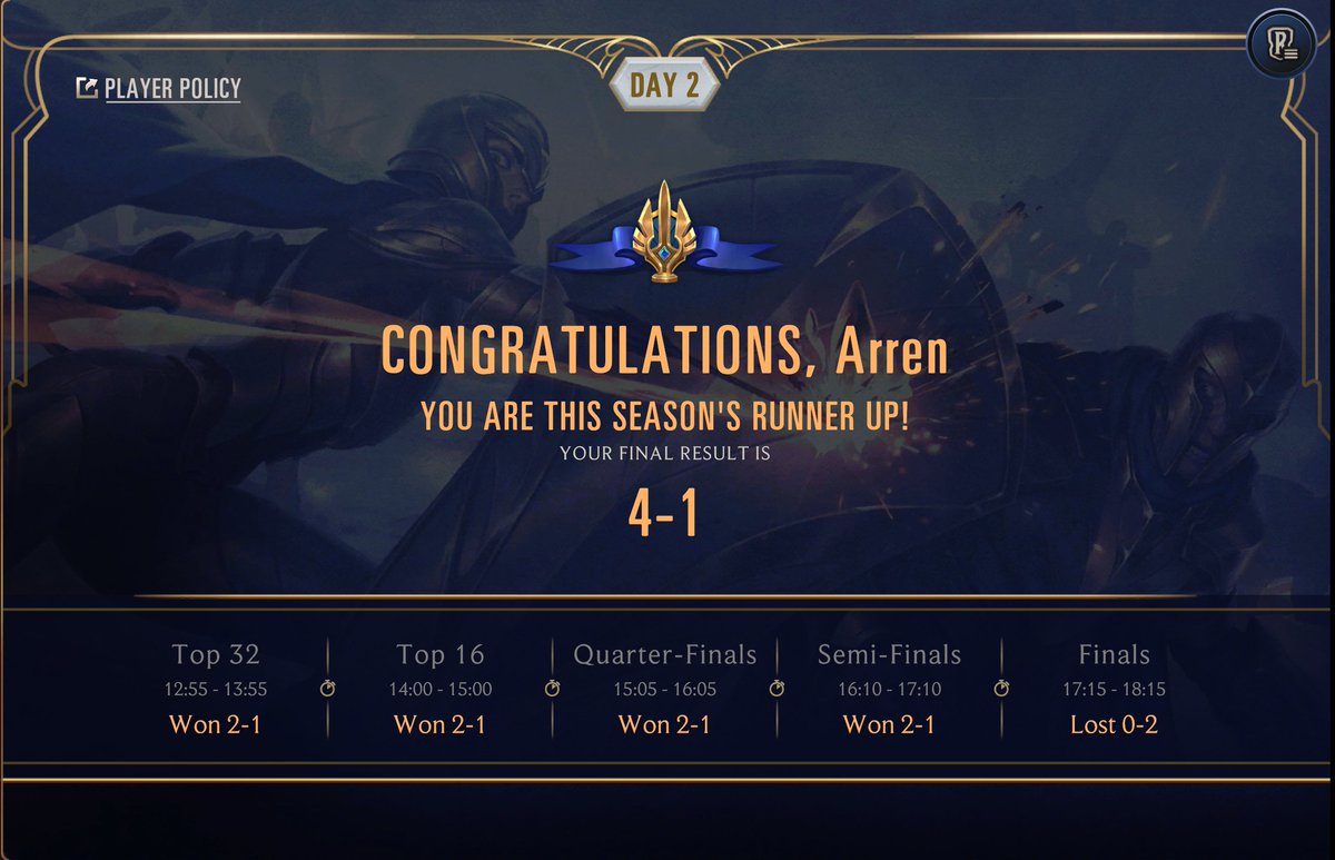 FTR, Ekko, Varus. Had 0 games on FTR and Varus pre topcut lol. Check my last tweet, it is pretty relevant now :3