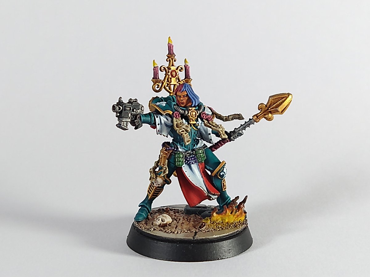 toaae6's tweet photo. @warhammer The Order of the Penitent Saint stands in defiance of those who would blemish the God-Emperor's realm. https://t.co/6f4Oll3U4S