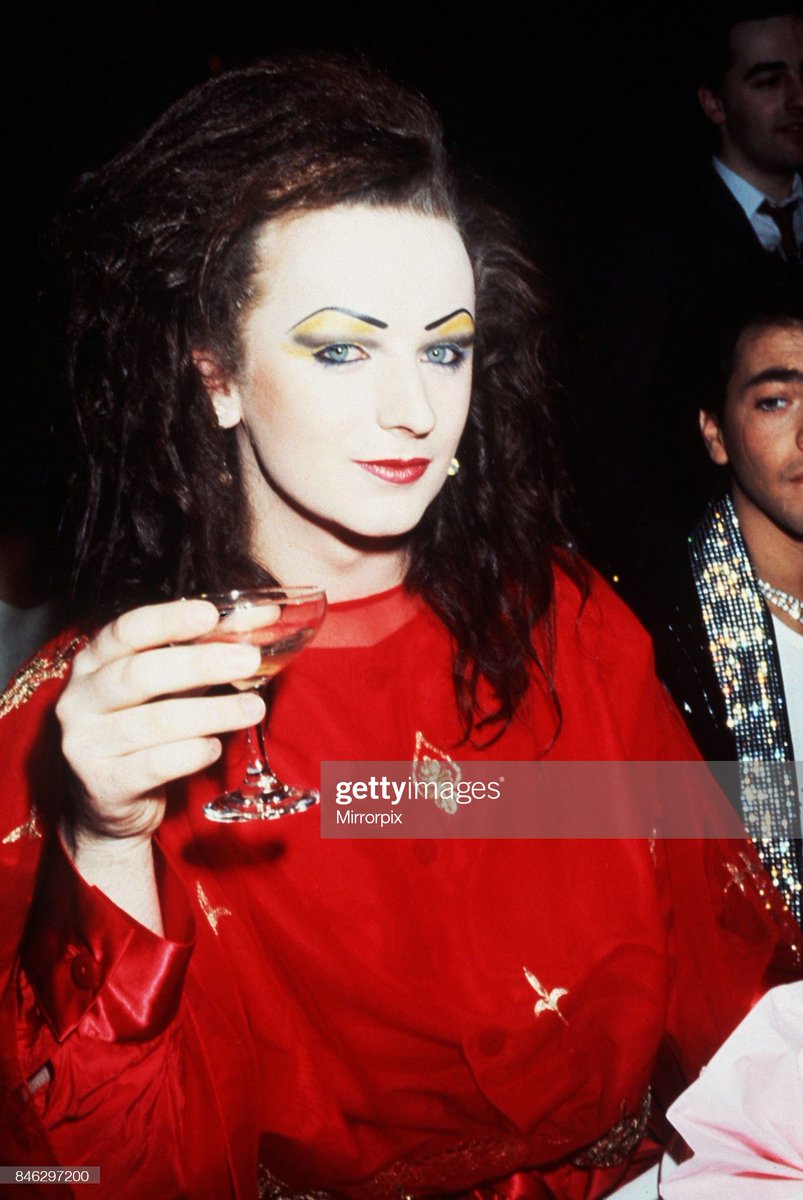 rosepetalriver's tweet photo. People were pearl-clutching over Boy George in the 80s and people are still pearl-clutching over people like Sam Smith, 40 years later. Just let people express themselves. Gender bending is not harmful and queerness is not transmittable, it's innate — it's God-given. 🌈 https://t.co/X2UAfybHqZ