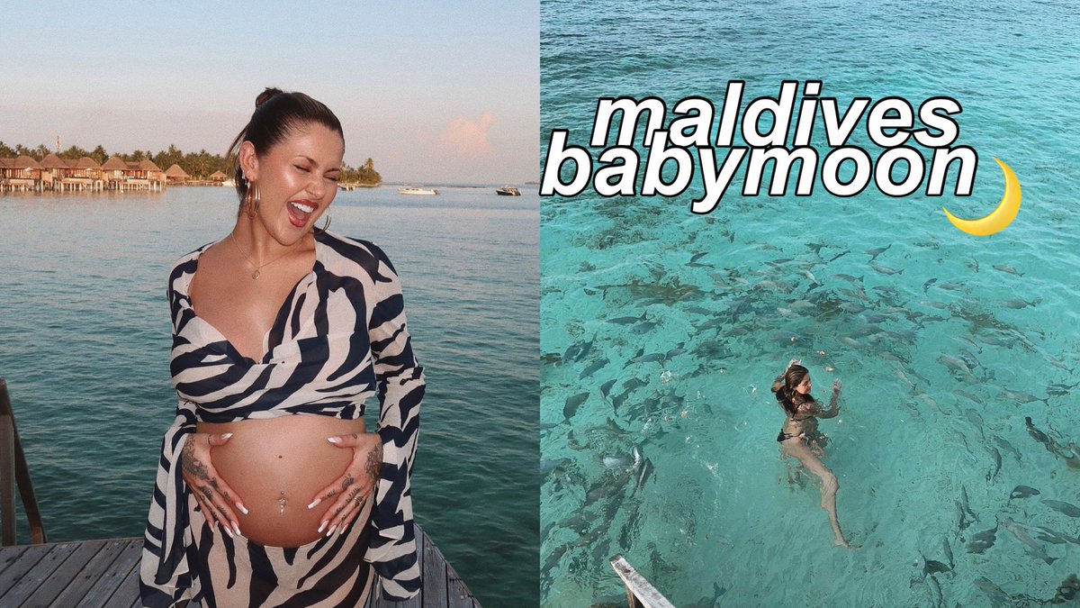 BABYMOON IN THE MALDIVES 🥰 youtu.be/BSKViEt93YU