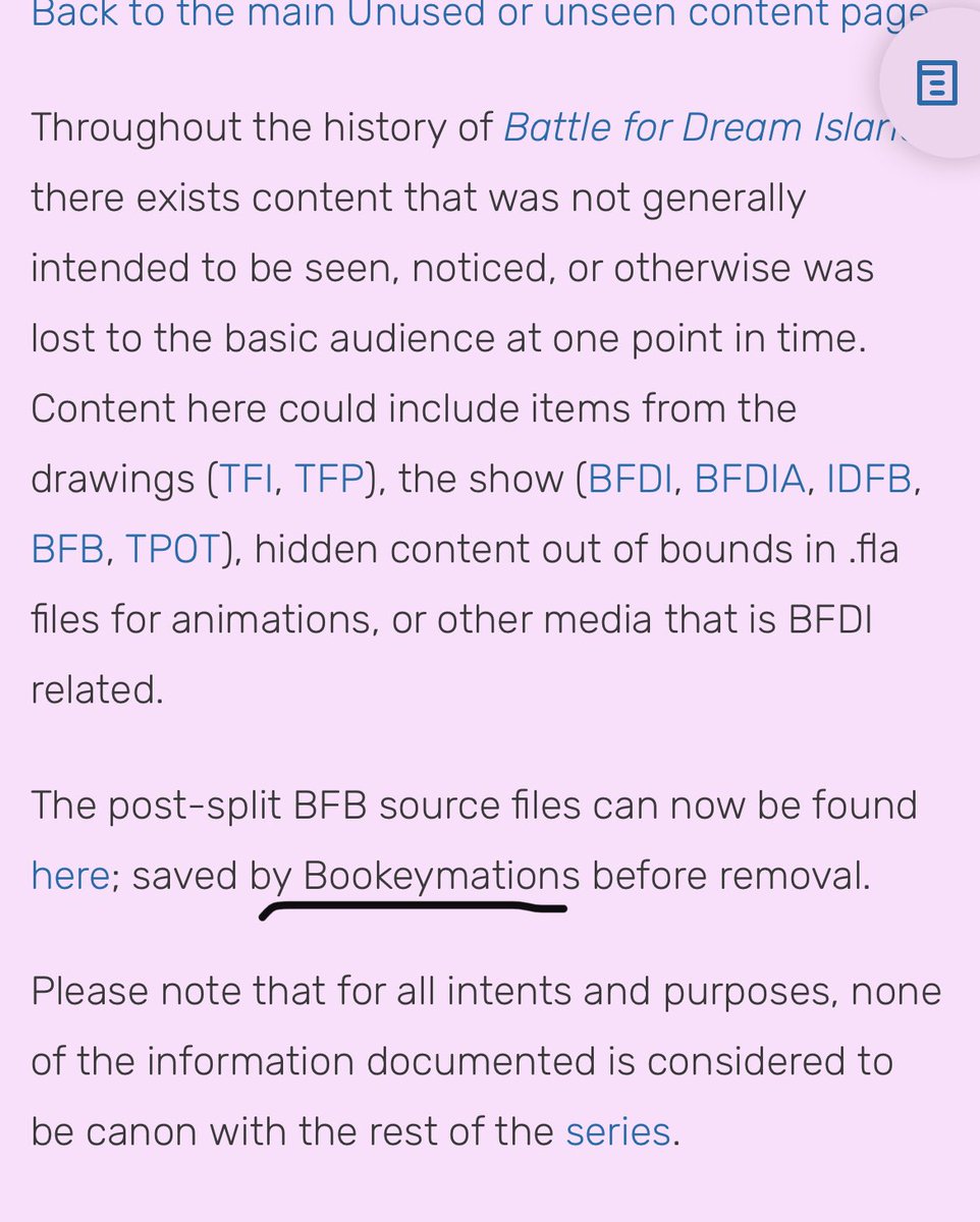 @relpypups According to the wiki, i was the guy who saved the BFB post ...