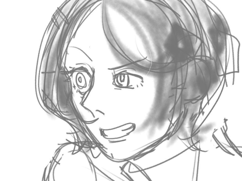 暗号学園落書き 